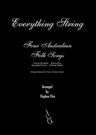 Four Australian Folk Songs Orchestra sheet music cover Thumbnail